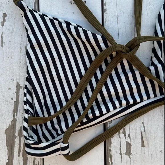 Boys + Arrows Dylan Bikini Top in Cadet - Picture 5 of 5